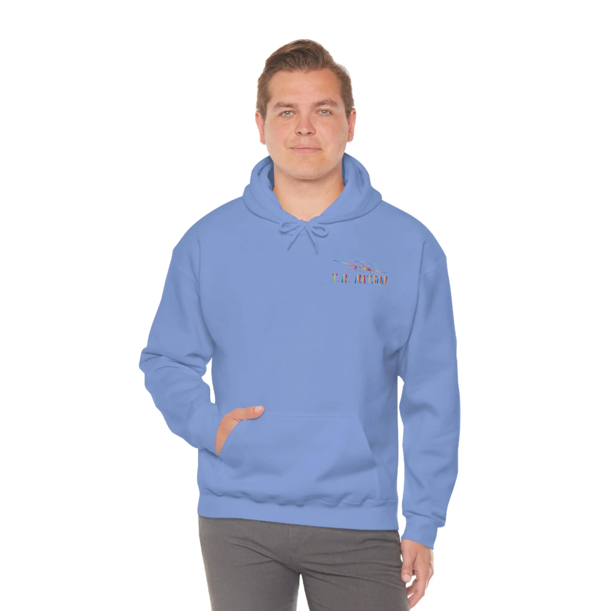 T.R MATSON COLLAB HOODIE: NEVER DOWN, NEVER OUT