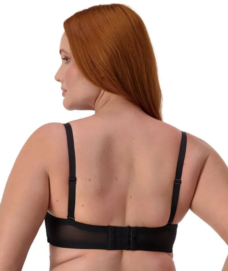 Triumph Beautiful Silhouette Strapless Convertible Bra - Black