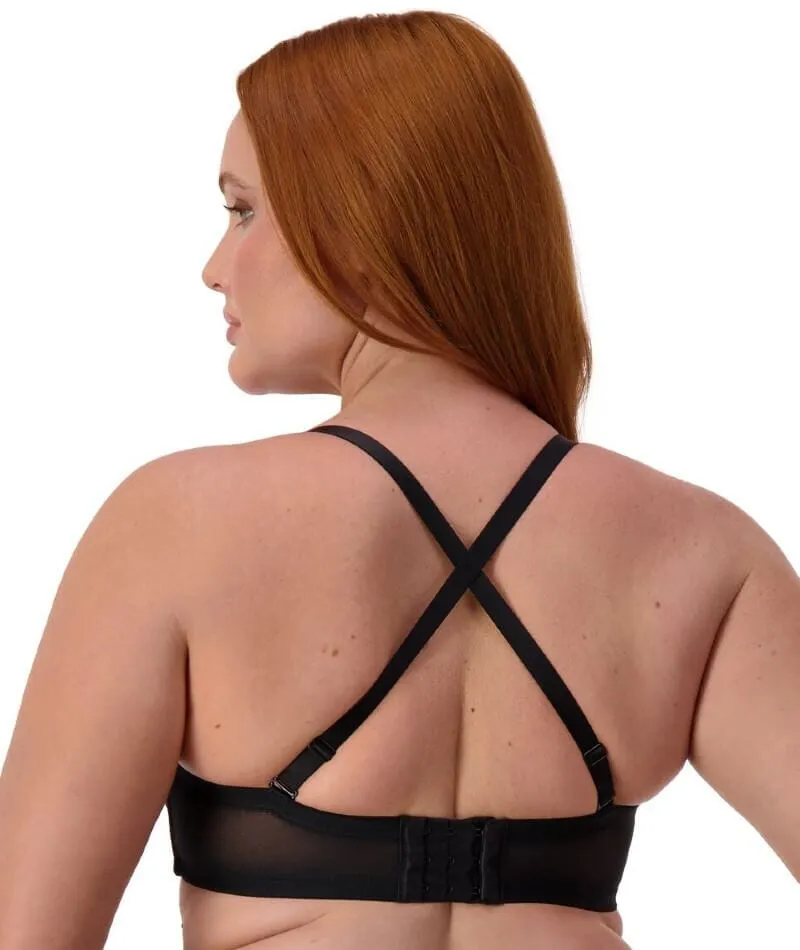 Triumph Beautiful Silhouette Strapless Convertible Bra - Black