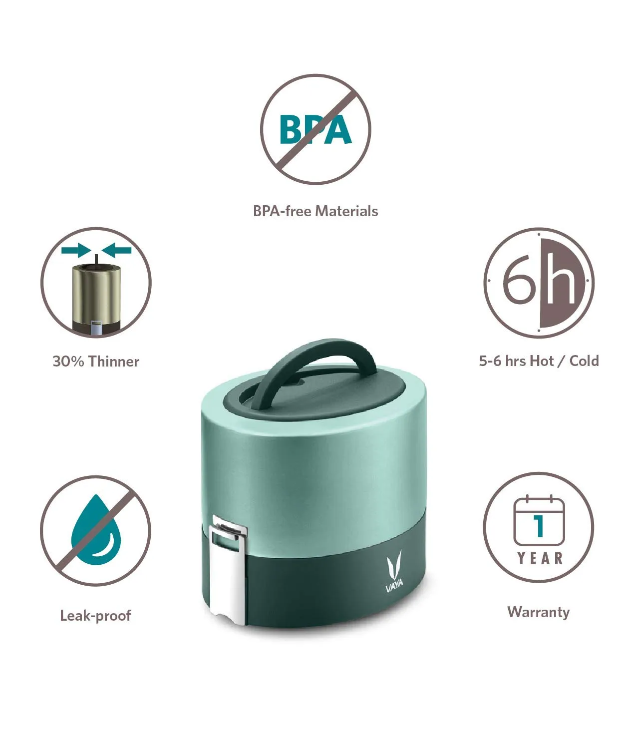 Tyffyn - 600 ml - Green (CC Containers)