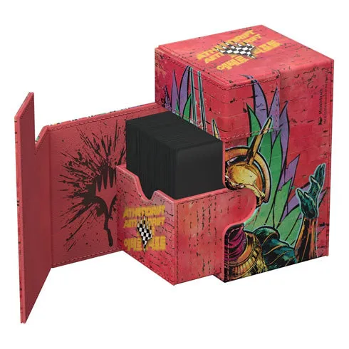 Ultimate Guard Flip n Tray 100  XenoSkin Deck Box - MTG Aetherdrift - Hazoret, Godseeker