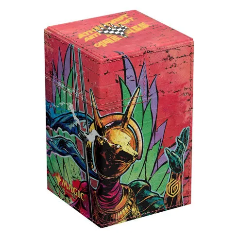 Ultimate Guard Flip n Tray 100  XenoSkin Deck Box - MTG Aetherdrift - Hazoret, Godseeker