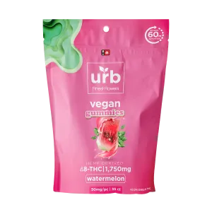 URB Vegan D8   D10 Gummies 1750mg 35ct