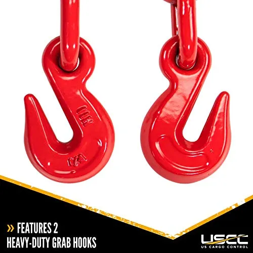 US Cargo Control 1/4 Inch Ratchet Type Chain Load Binder