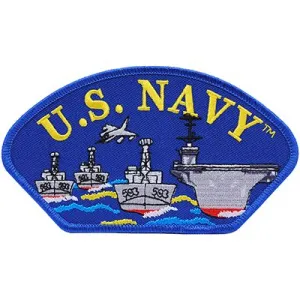 US Military USN Ships Patch