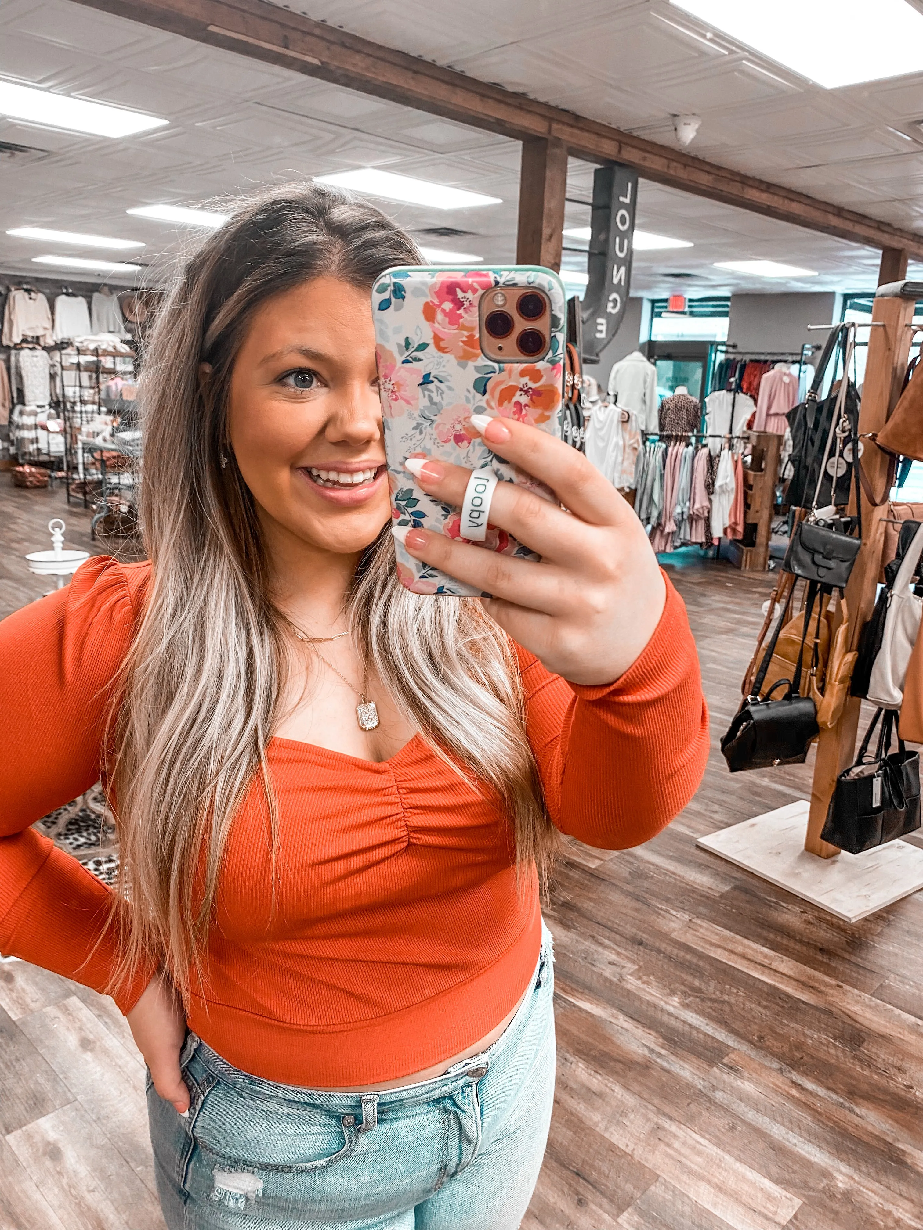 Valentine Date Ribbed Top
