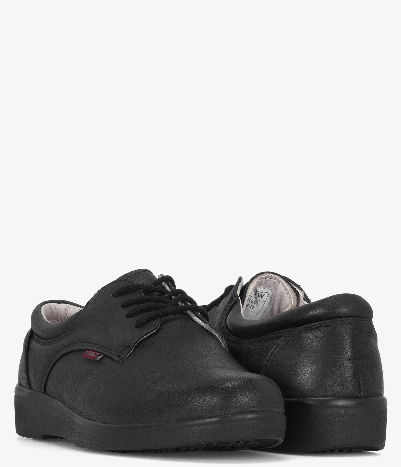 Vegace Slip Resistant Leather Work Shoe - Women