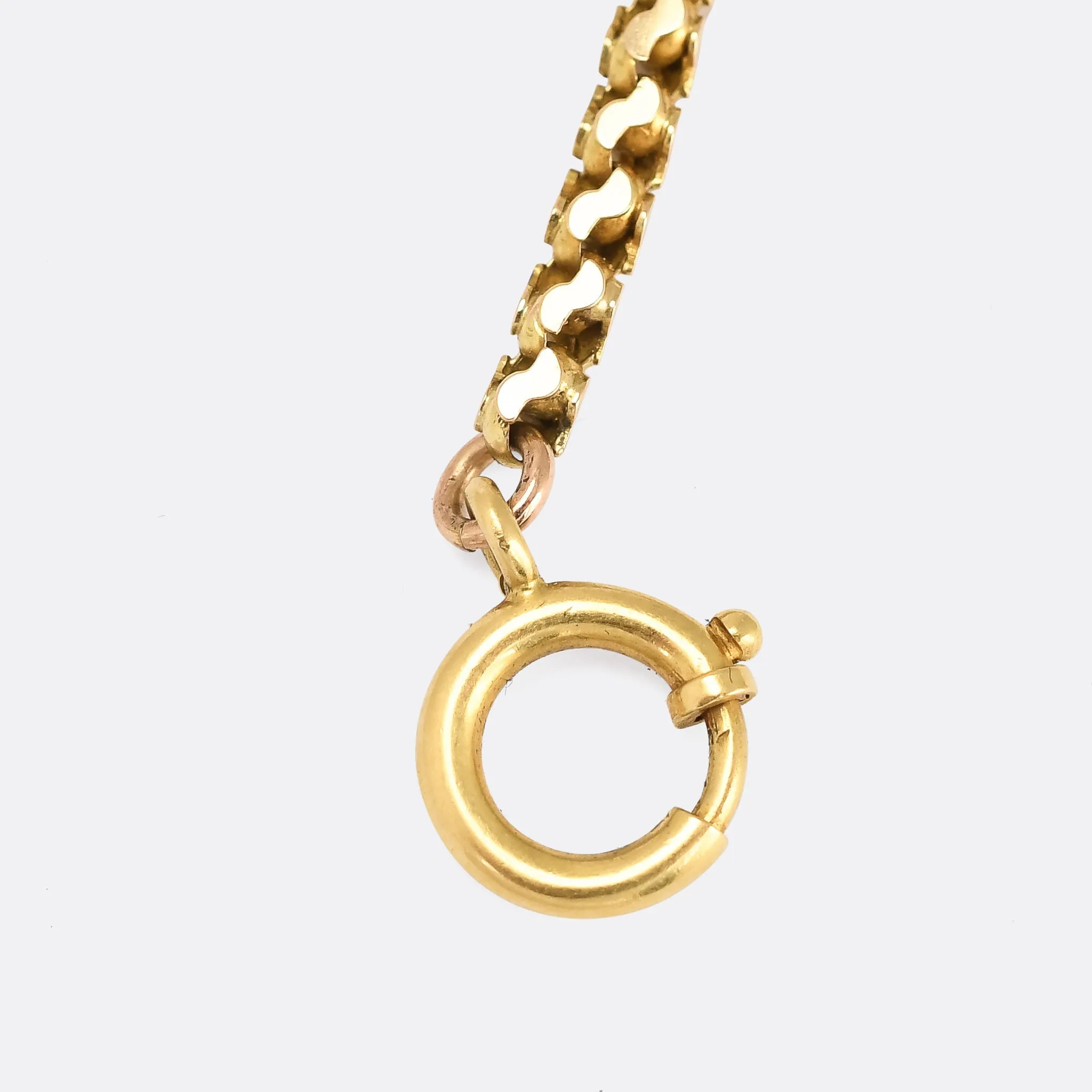 Victorian Fancy S-Link Chain Necklace