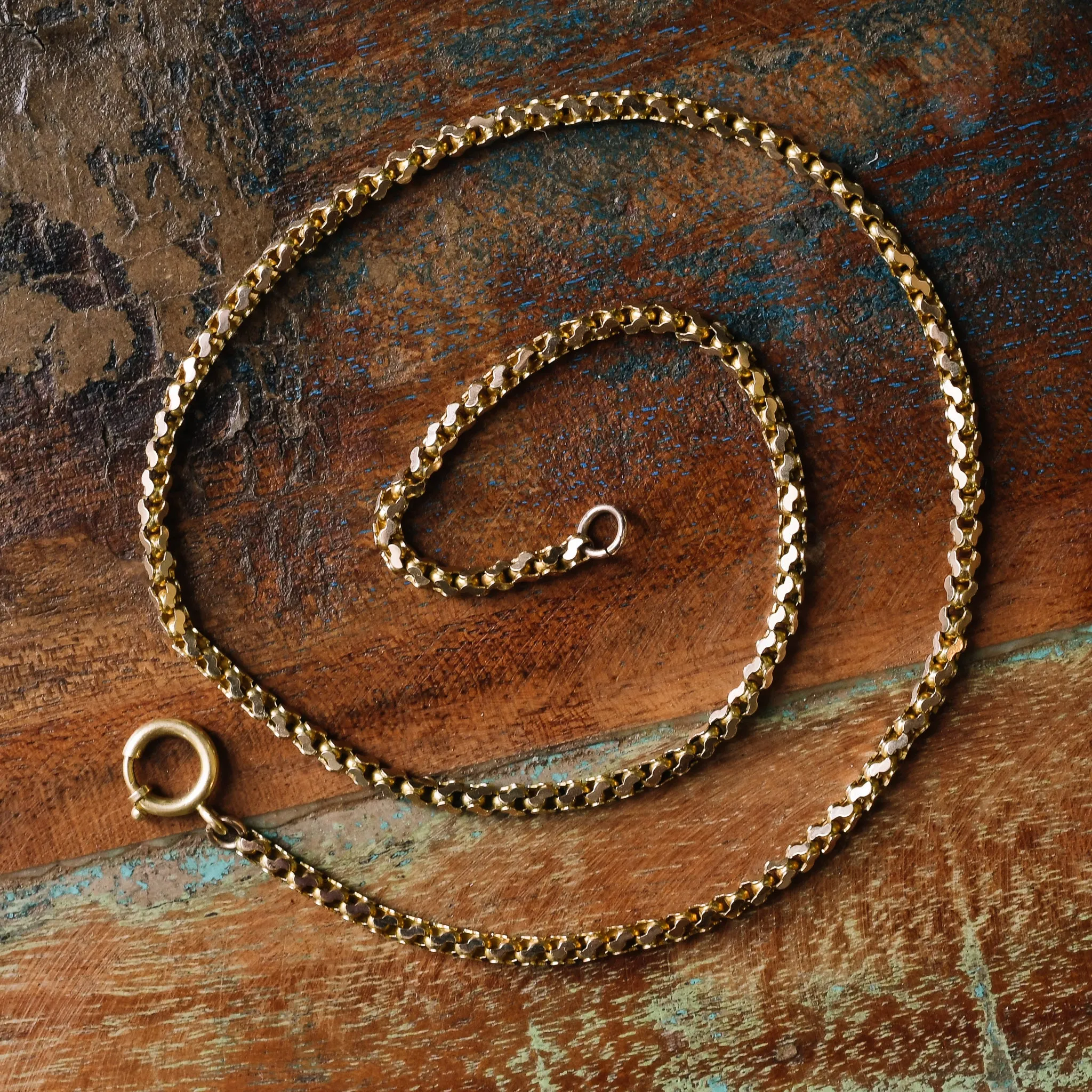 Victorian Fancy S-Link Chain Necklace