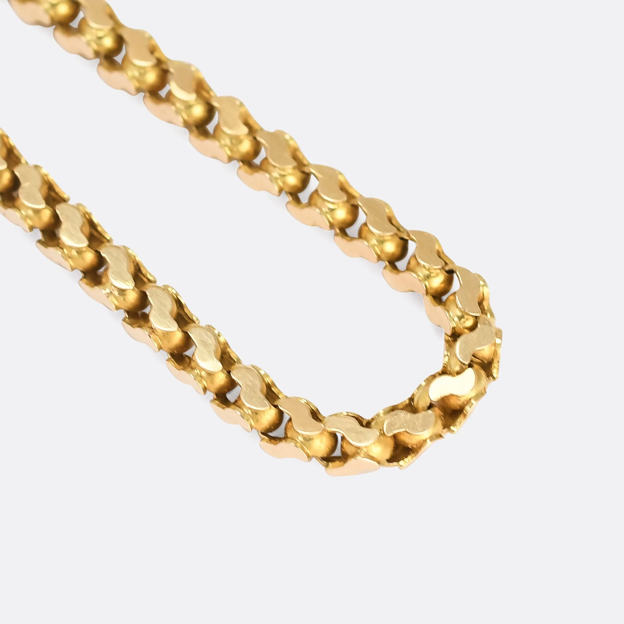 Victorian Fancy S-Link Chain Necklace