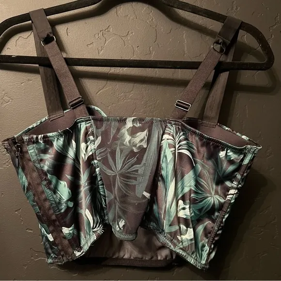Victoria's Secret Size 36 D VERY SEXY Lightly Lined Shine Strap Bra Top Tropical