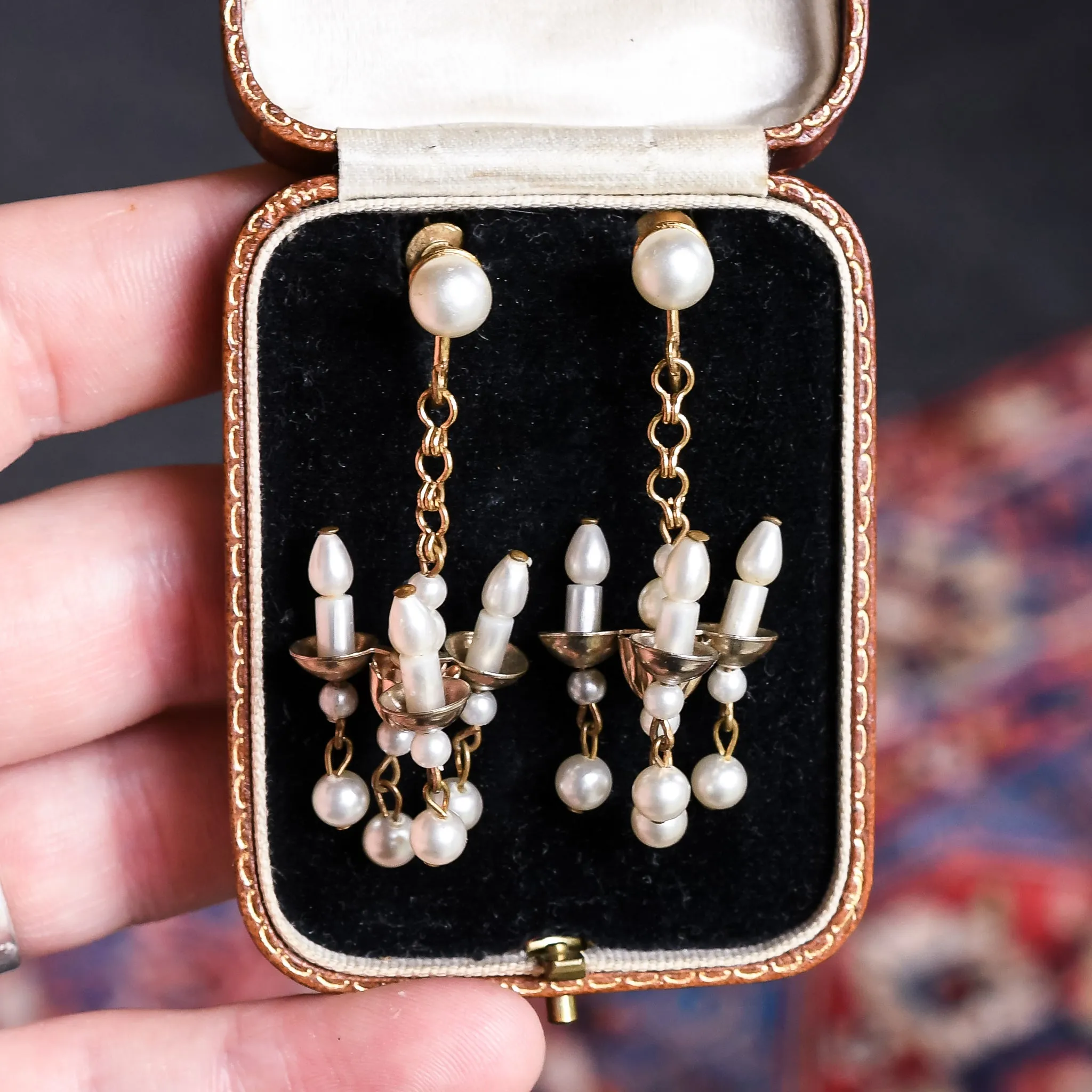Vintage Chandelier Earrings