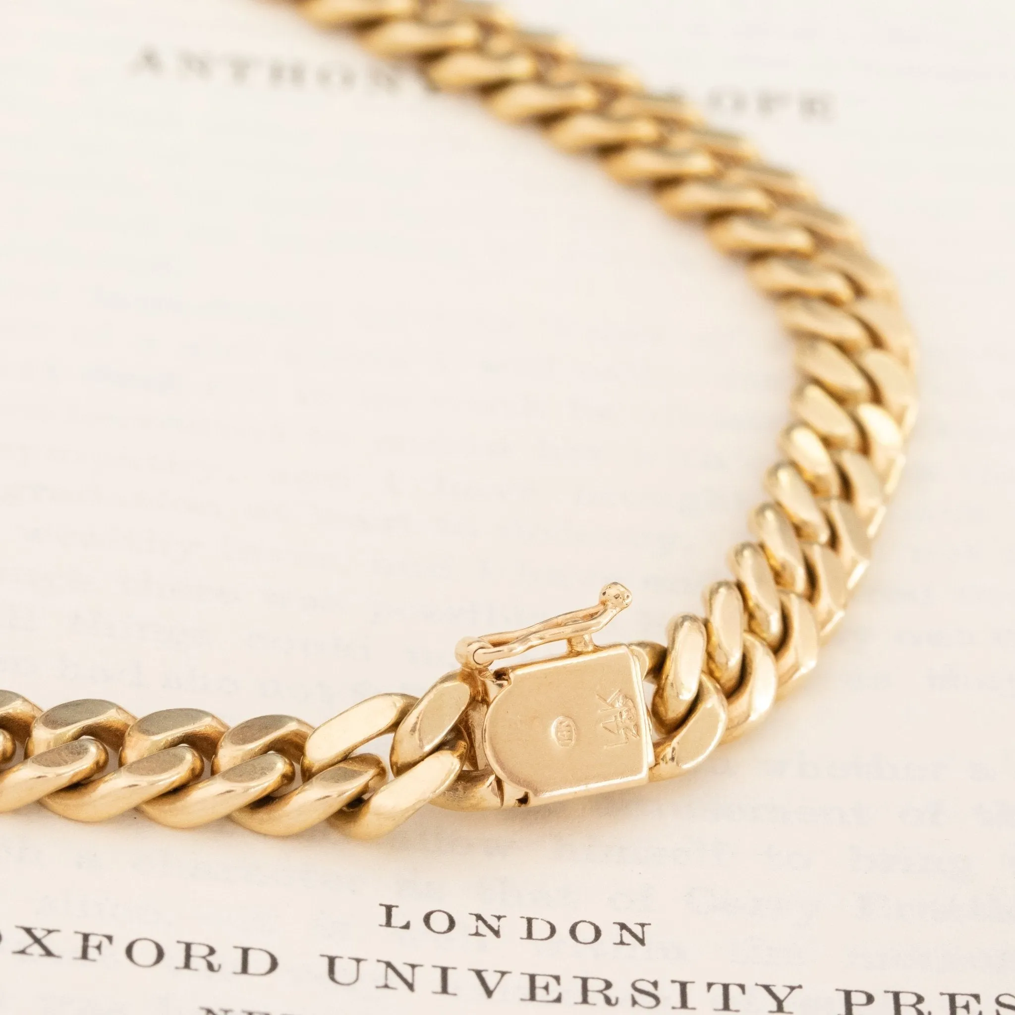 Vintage Heavy Curb Link Chain