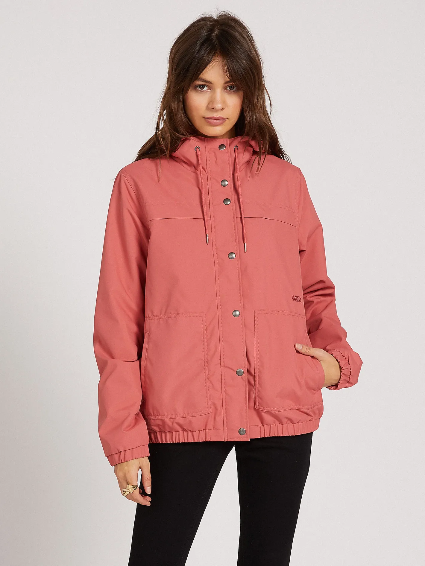 Volcom Womens Enemy Stone Windbreaker Jacket