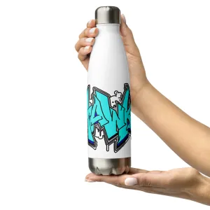 Water Bottle ~ Jr Hawks Graffiti Stainless Steel