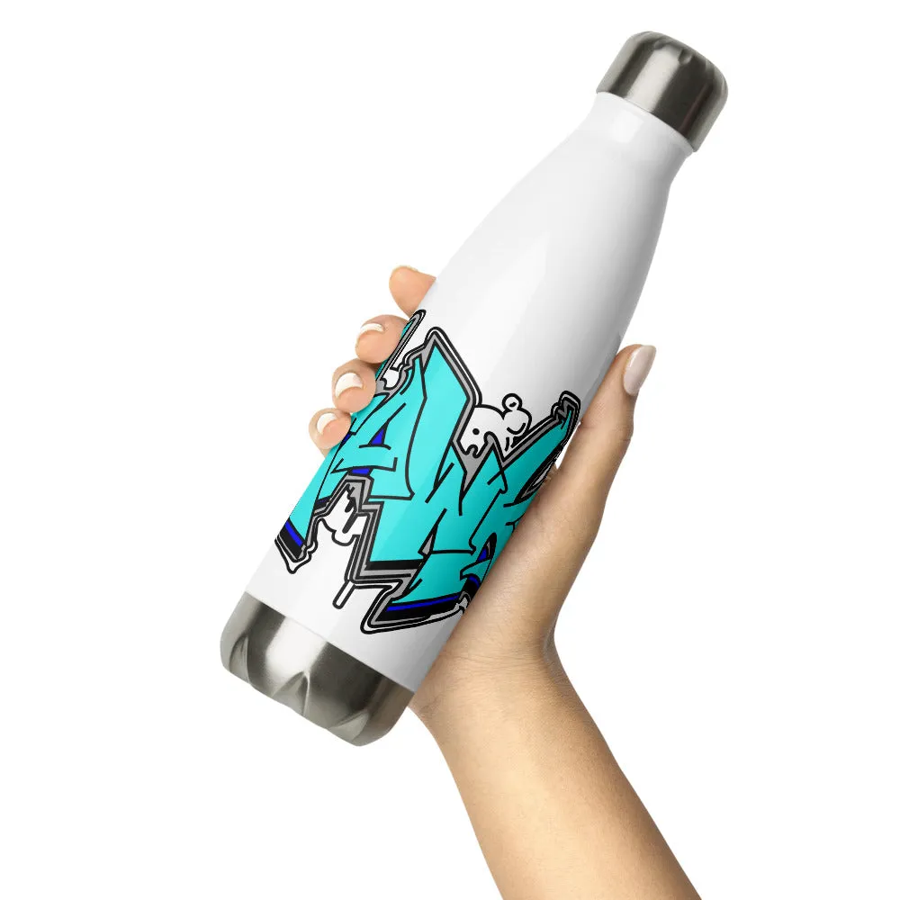 Water Bottle ~ Jr Hawks Graffiti Stainless Steel