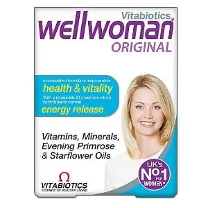 Wellwoman Micronutrient Supplement capsules with Evening primrose and Starflower Oils