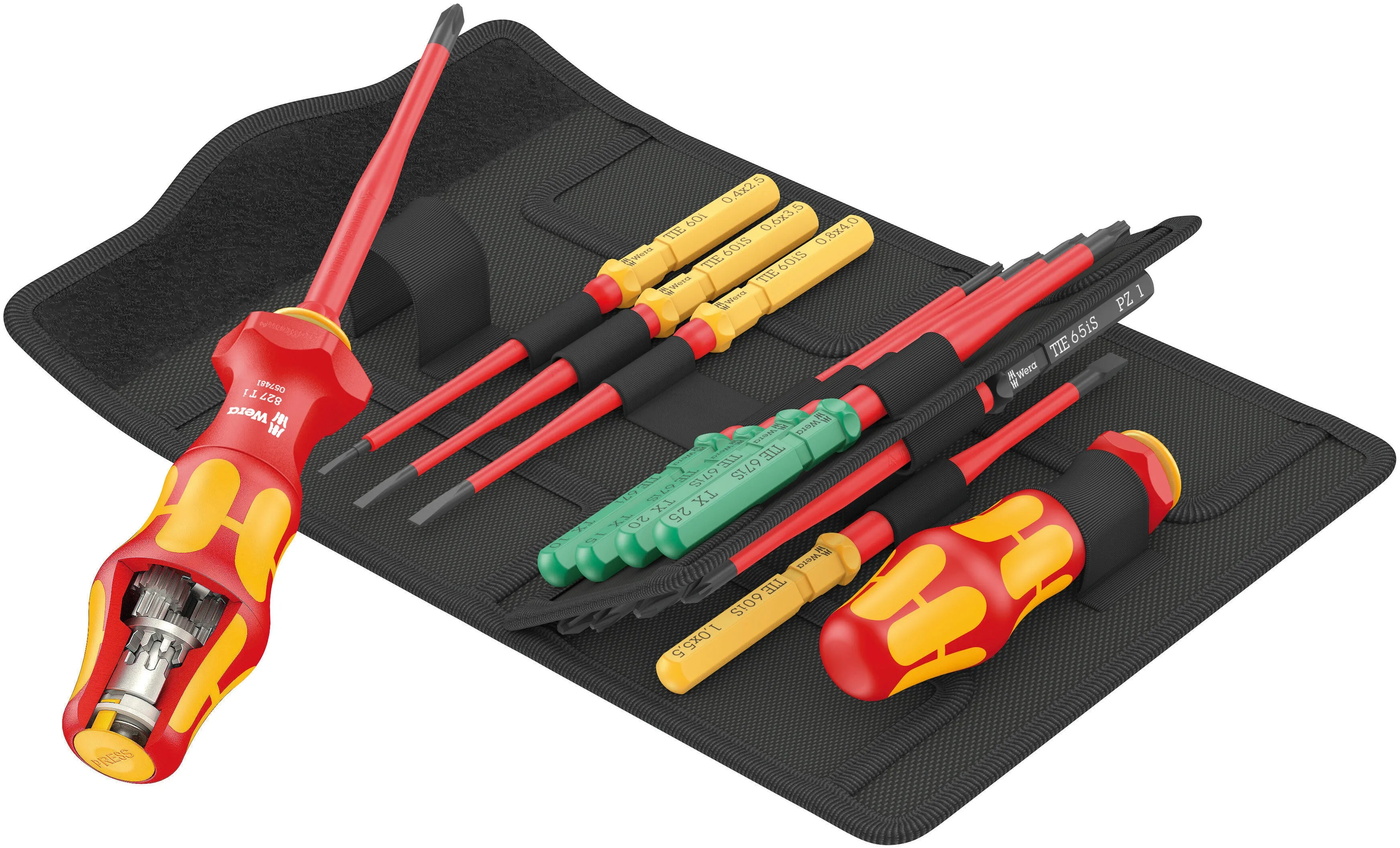 Wera - Kraftform Kompakt Turbo i 1 Tool Finder, 16pc - 05006640001