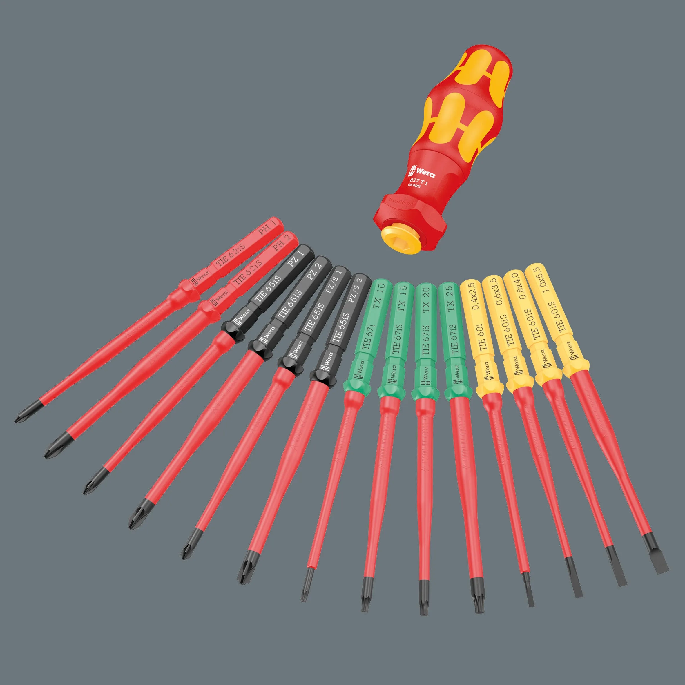 Wera - Kraftform Kompakt Turbo i 1 Tool Finder, 16pc - 05006640001