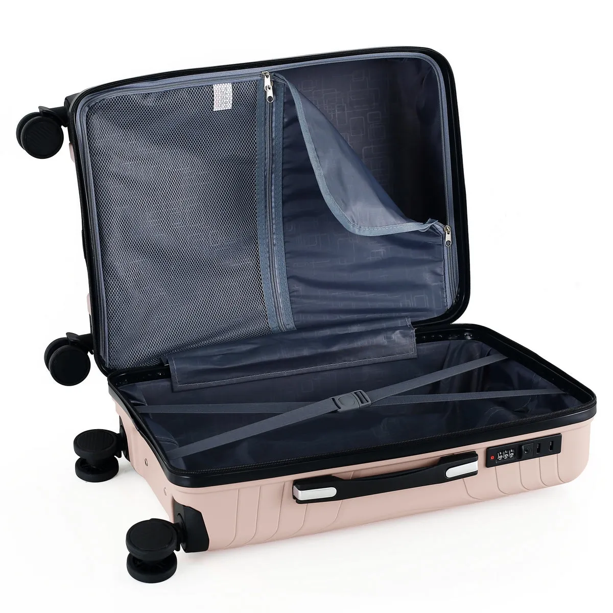 Wheeled Suitcase Medium 60 Litre - Ice Pink - PRE ORDER