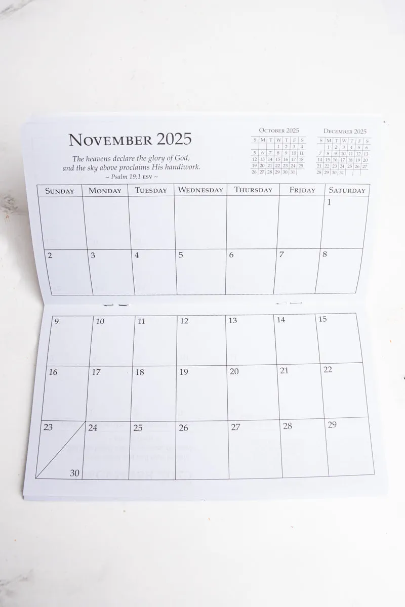 Wings Like Eagles 2025 Daily Planner