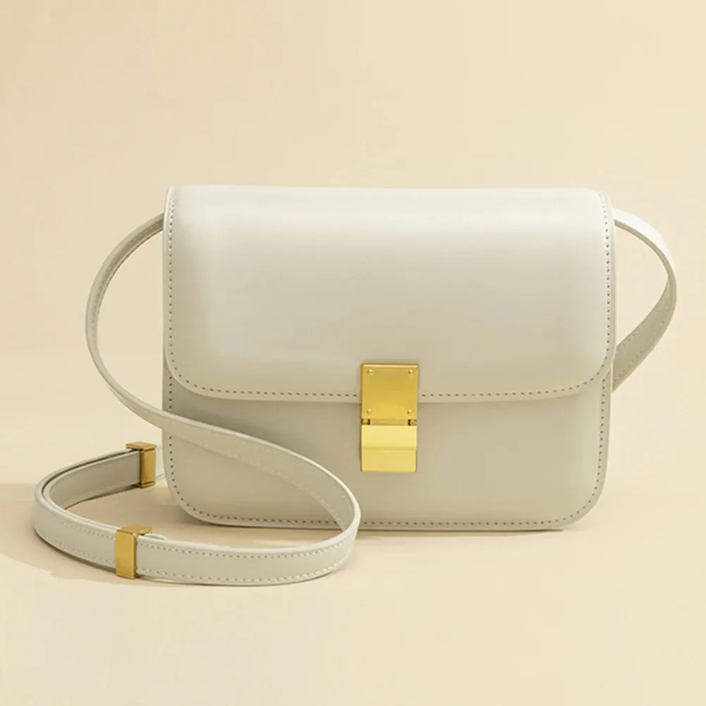 Women’s Genuine Leather Shoulder Bag 2022 Trend Brand Small Square Bags Luxury Designer Handbag Fashion Messenger BagsTofu Bags