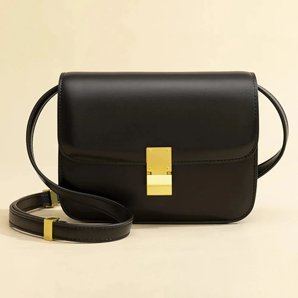 Women’s Genuine Leather Shoulder Bag 2022 Trend Brand Small Square Bags Luxury Designer Handbag Fashion Messenger BagsTofu Bags