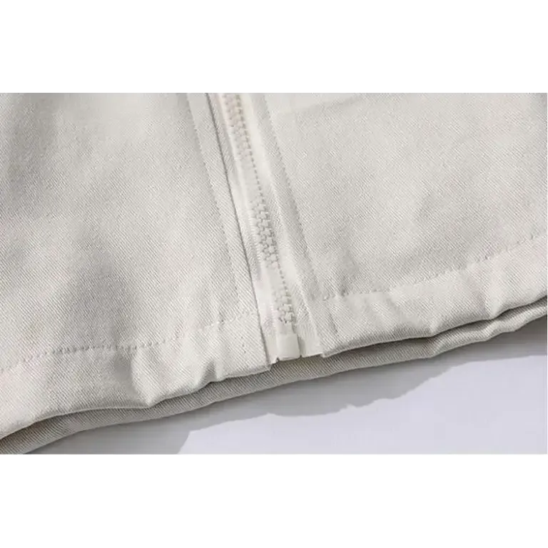 Y2K Lightweight Work Jacket for Stylish Functionality