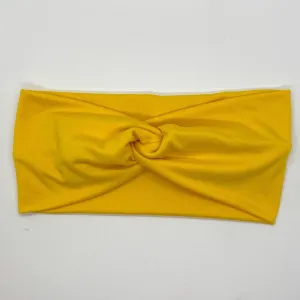 Yellow Twist Headband