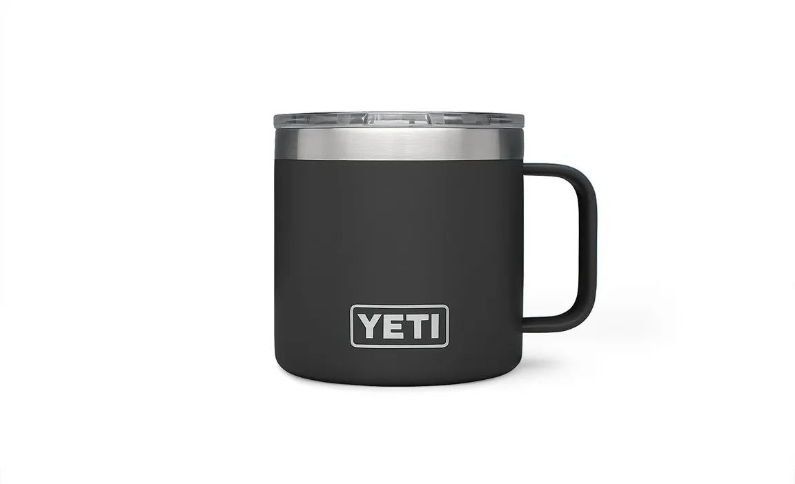 Yeti Coffee Mug 14oz Rambler with Handle