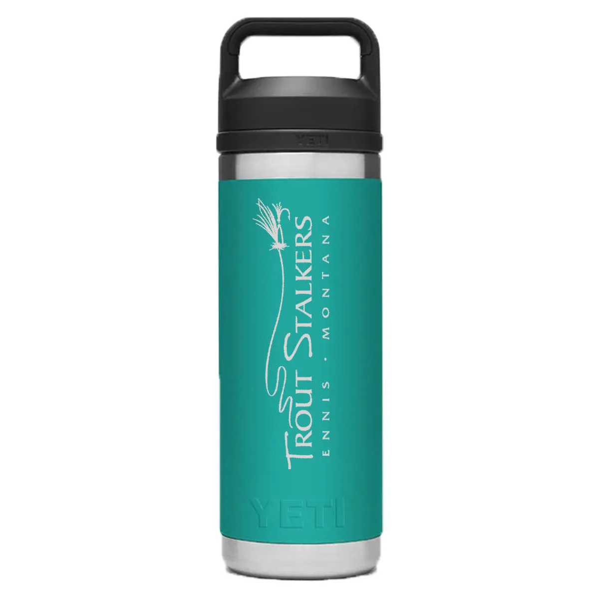 YETI Rambler 18oz. Bottle Chug MTS Logo Seafoam